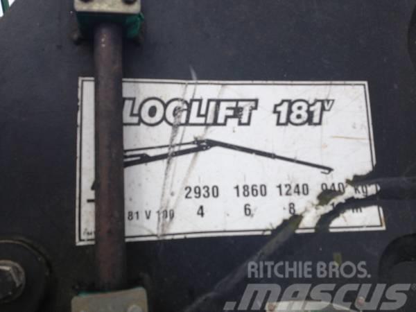 Loglift 181 pilar Žatevné žeriavy