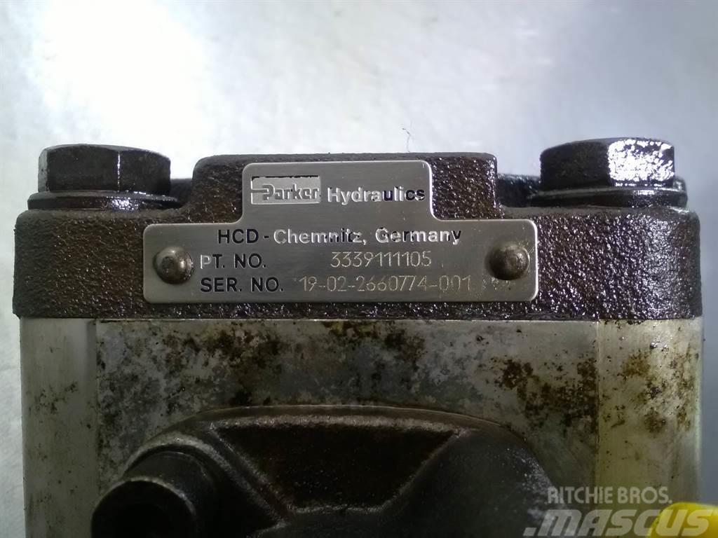 Parker 3339111105 - Ahlmann AL 70 E - Gearpump Hydraulika
