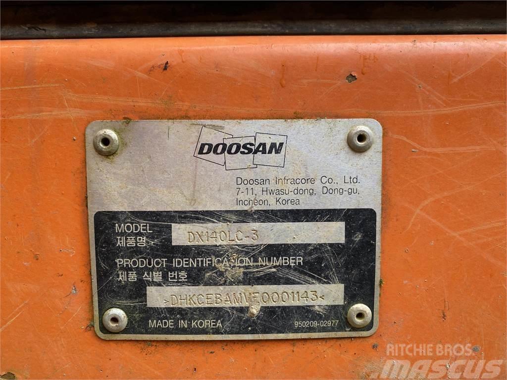 Doosan DX140 LC-3 Pásové rýpadlá