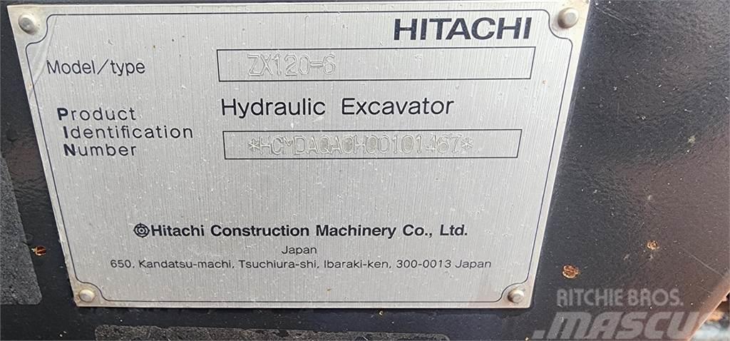 Hitachi ZX120-6 Pásové rýpadlá
