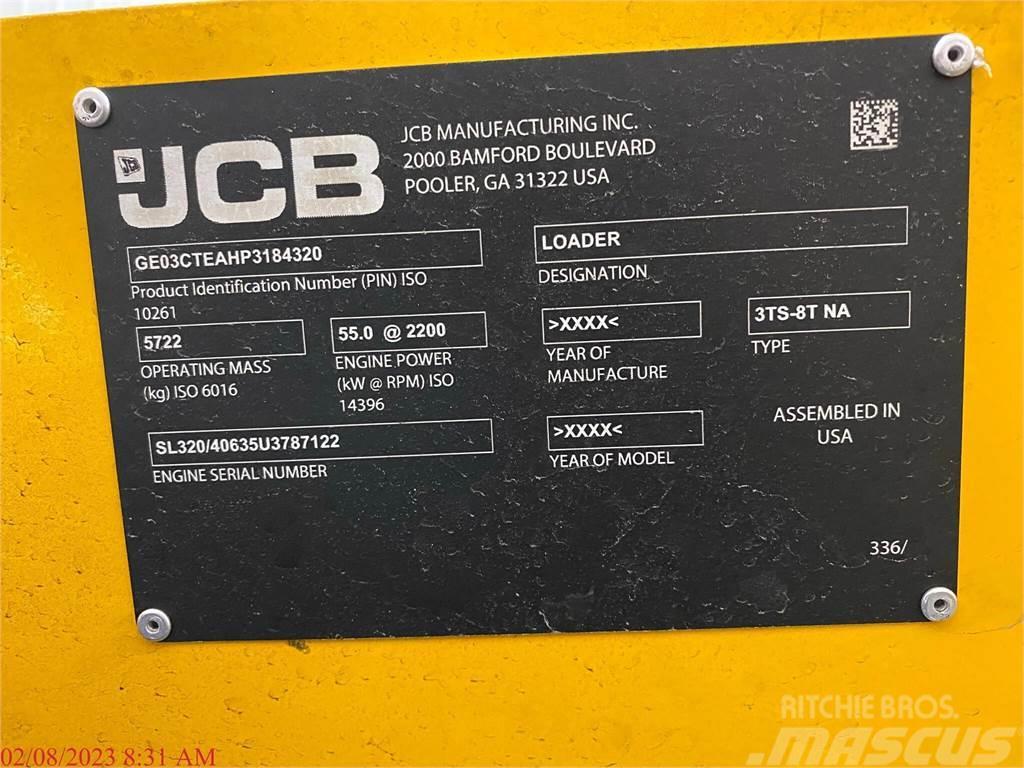 JCB 3TS-8T Šmykom riadené nakladače