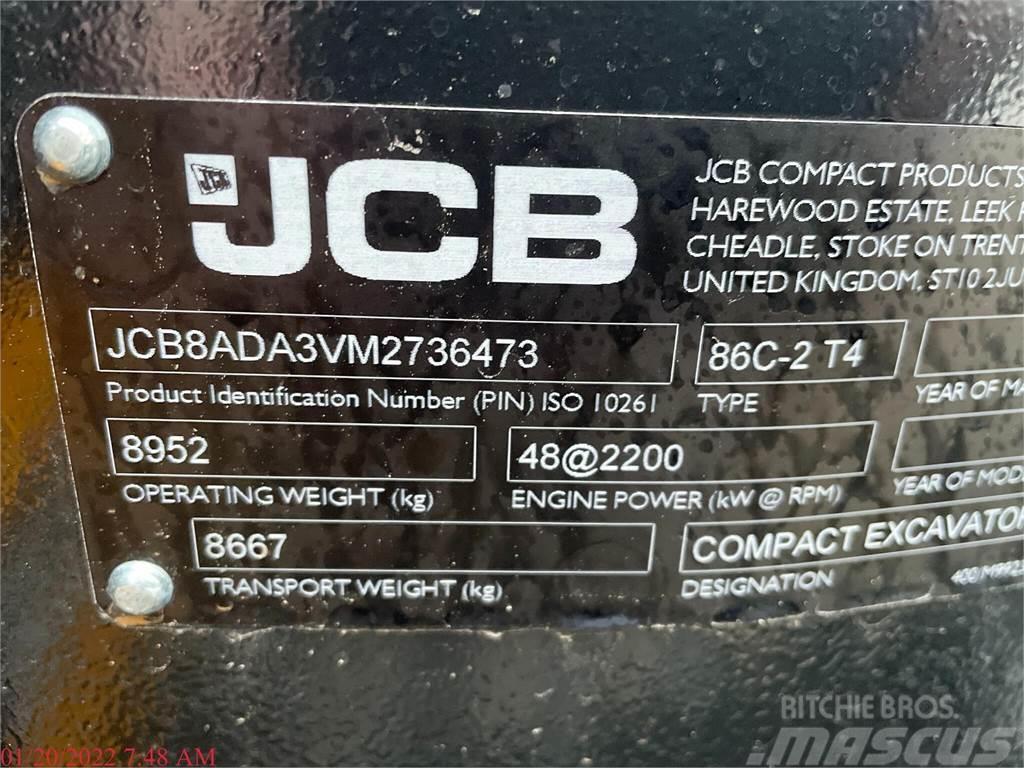 JCB 86C-2 Pásové rýpadlá
