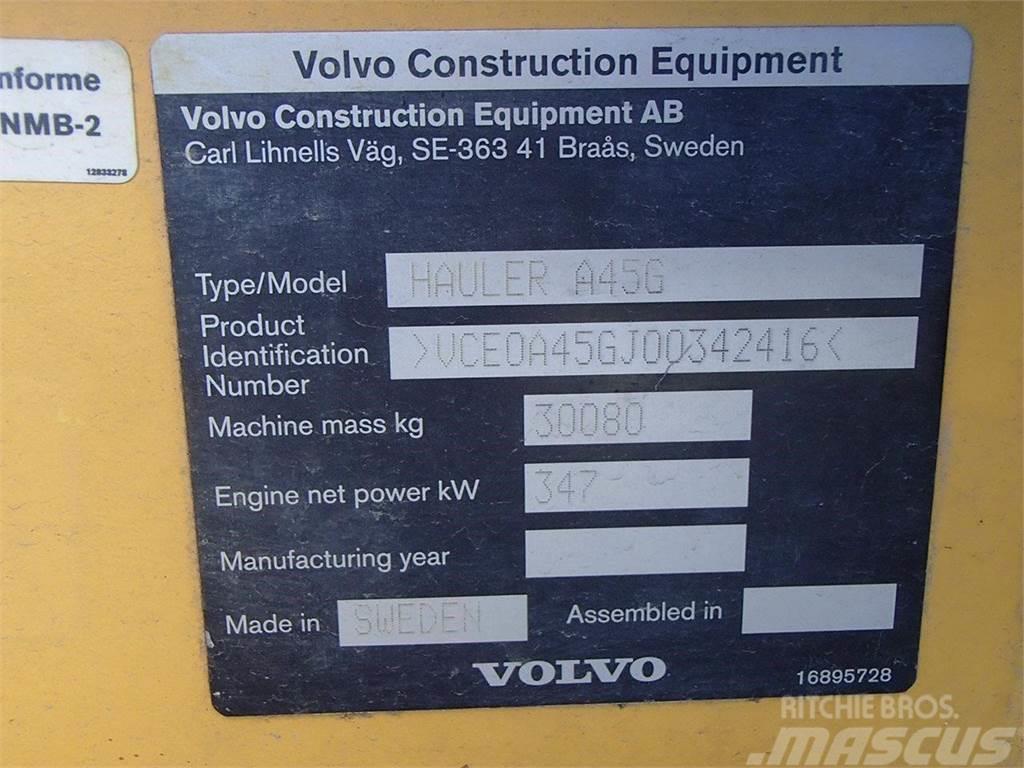 Volvo A45G Kĺbové nákladné autá