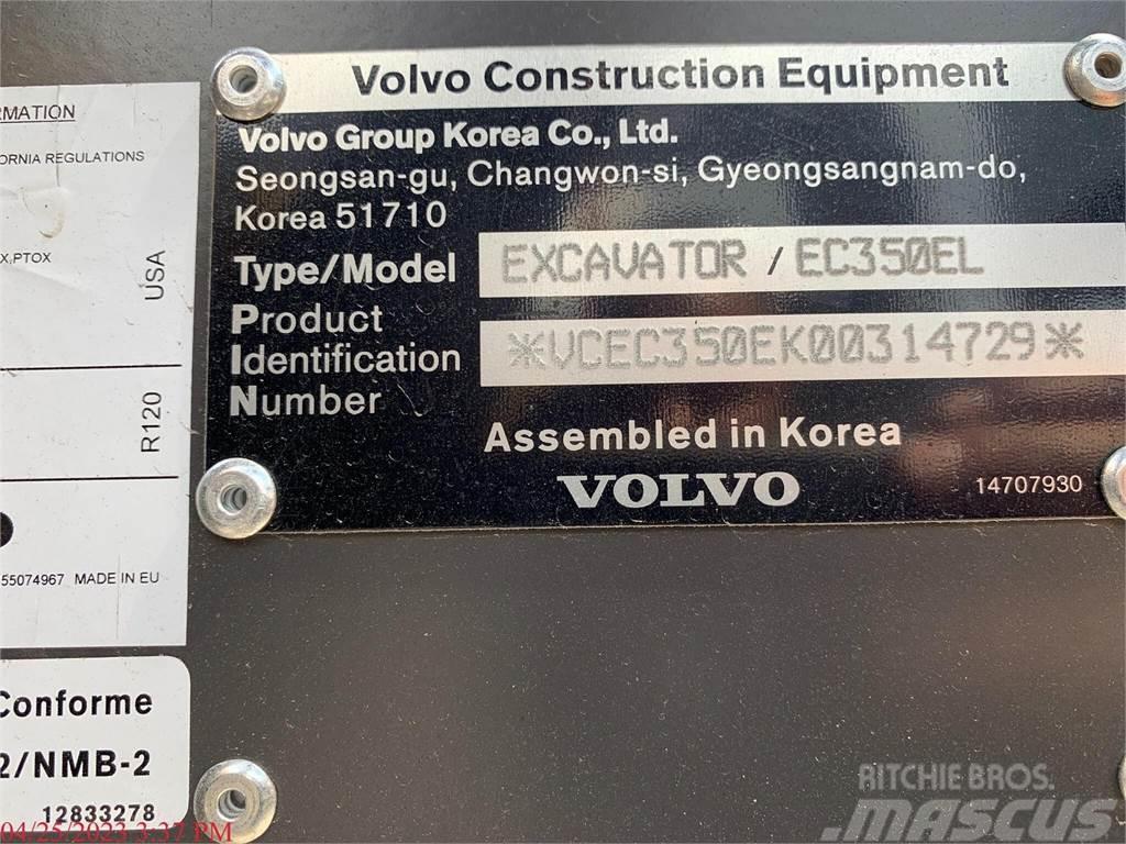 Volvo EC350EL Pásové rýpadlá