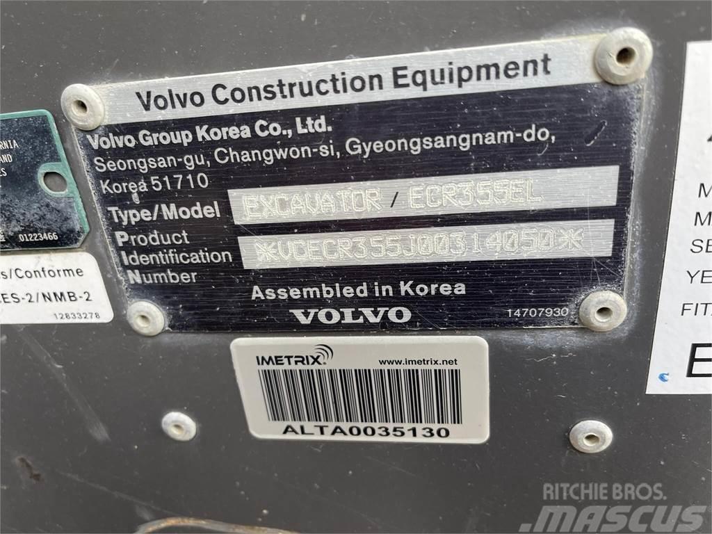Volvo ECR355EL Pásové rýpadlá