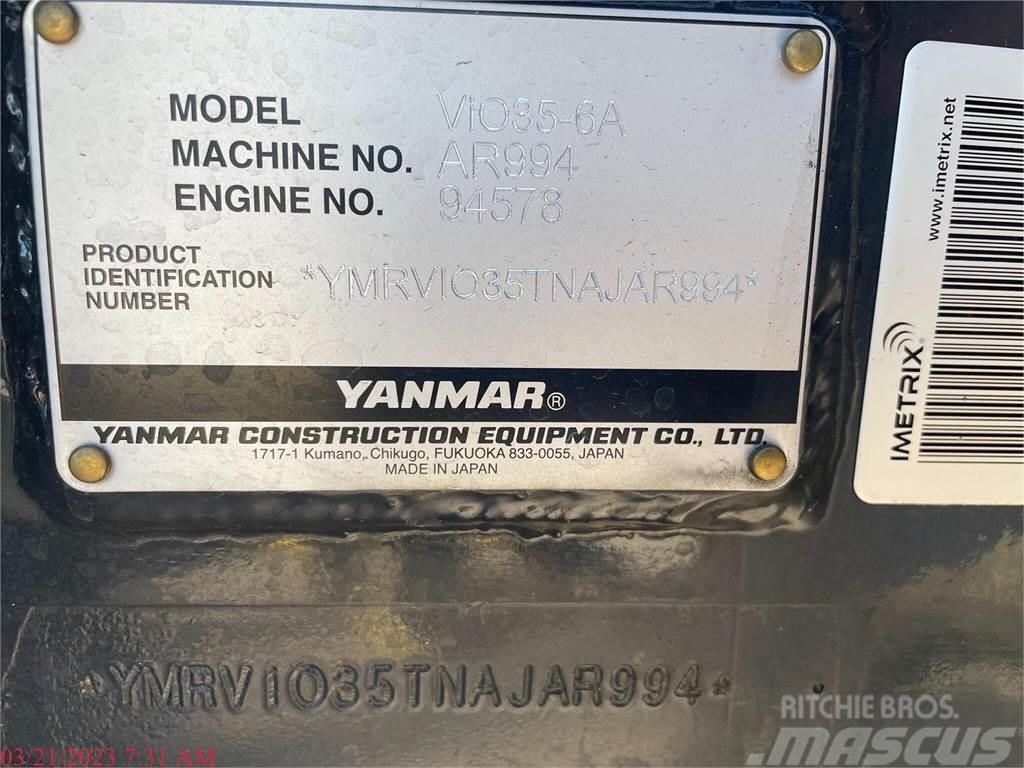Yanmar VIO35-6A Mini rýpadlá < 7t
