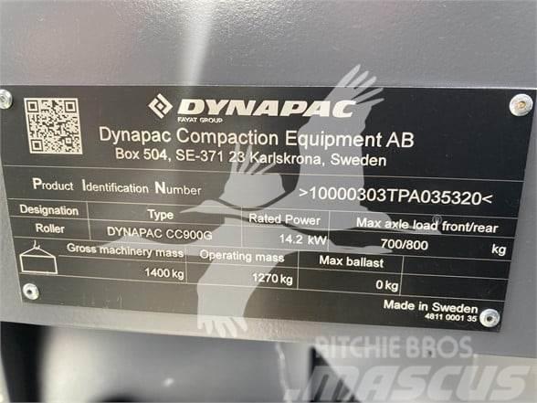 Dynapac CC900G Ťahačové valce