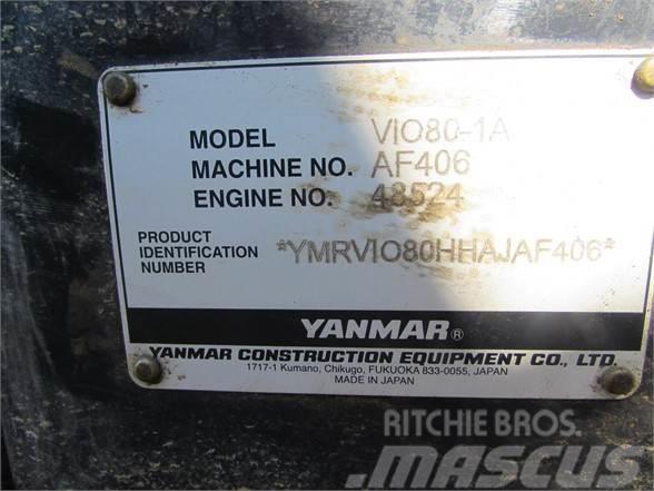 Yanmar VIO80-1A Pásové rýpadlá