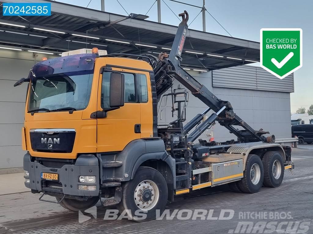 MAN TGS 26.480 6X6 NL-Truck 6x6 Hiab 166 E-3 Hiduo + M Hákový nosič kontajnerov