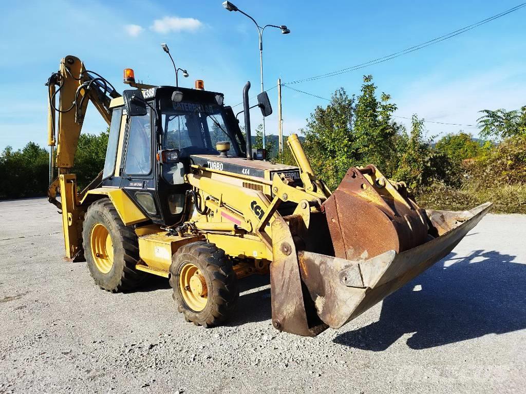 Caterpillar 438 B 4x4 Rýpadlo-nakladače