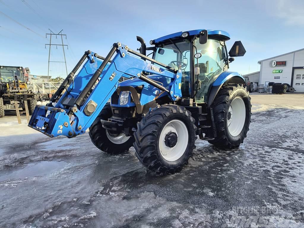 New Holland T6.140 Juuri vaihdettu vetolevy Traktory
