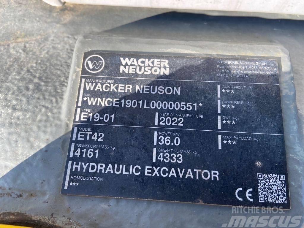 Wacker Neuson ET42 Pásové rýpadlá