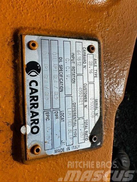 Carraro 28.16 new axles Nápravy