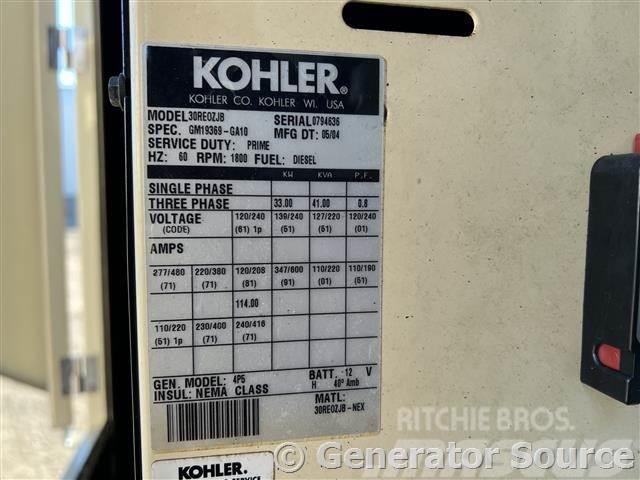Kohler 33 kW - JUST ARRIVED Naftové generátory
