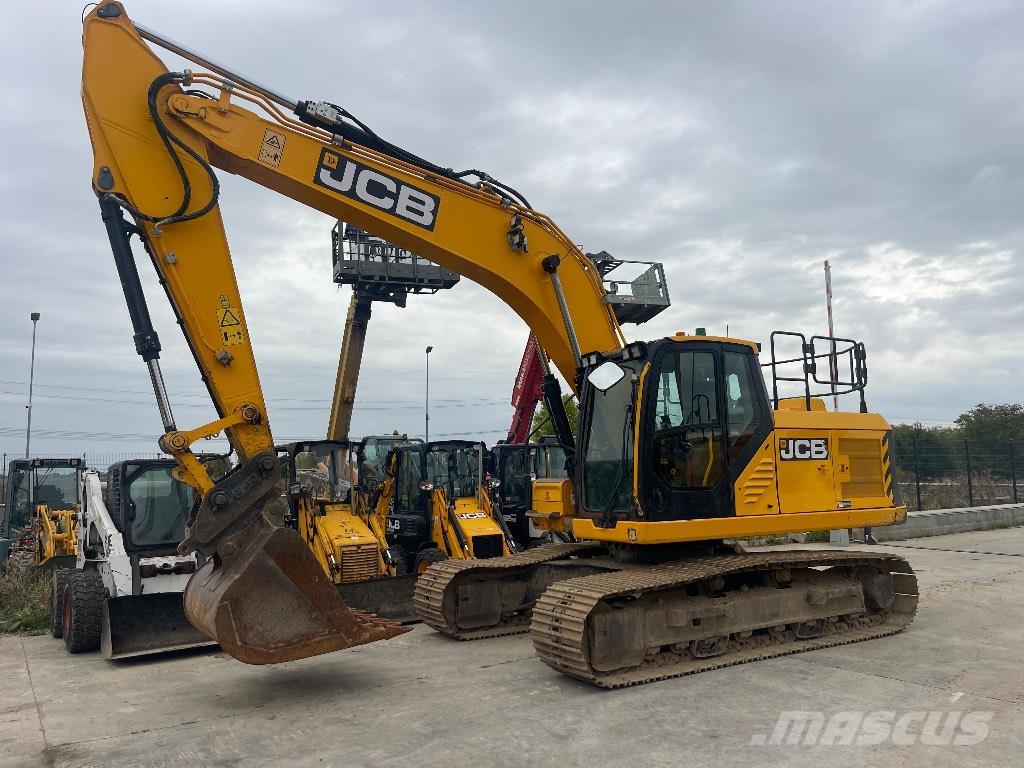 JCB 220 Pásové rýpadlá