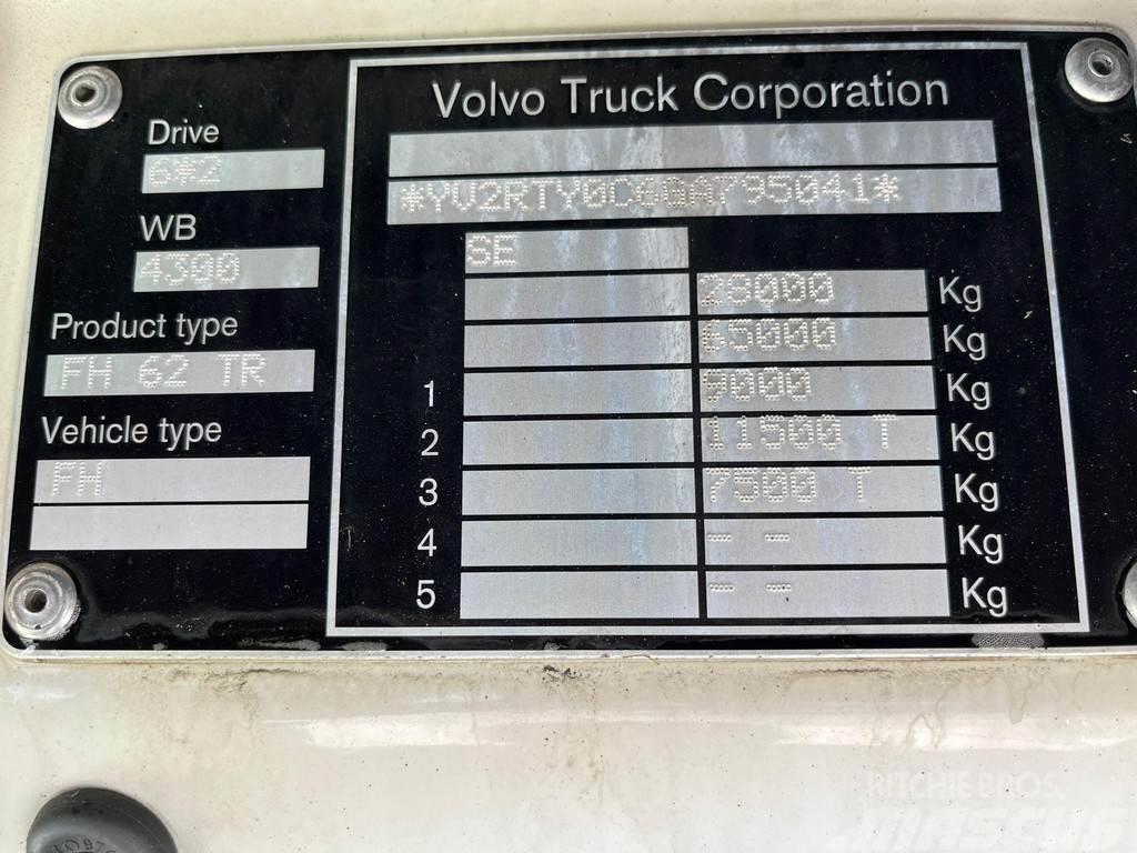 Volvo FH 460 6x2 9 TON FRONT AXLE / PTO / CHASSIS L=6300 Nákladné vozidlá bez nadstavby