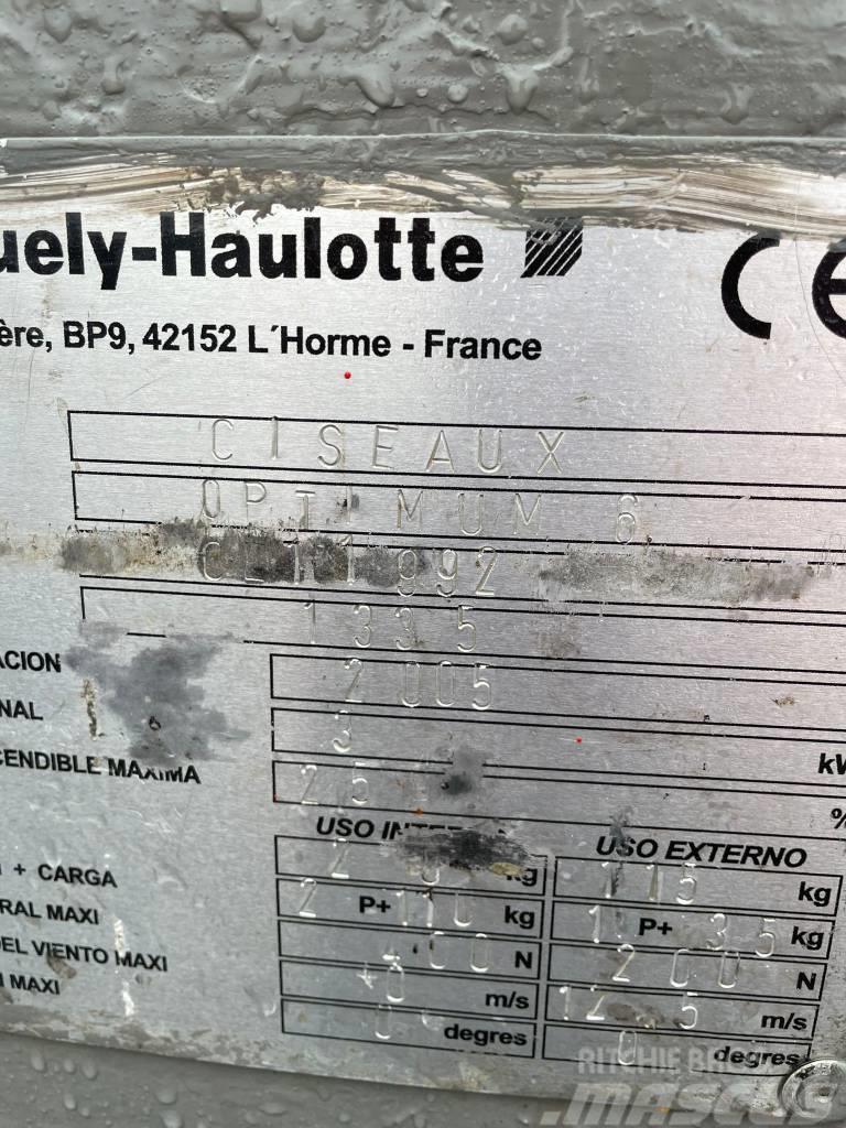 Haulotte Optimum  6 Nožnicové zdvíhacie plošiny