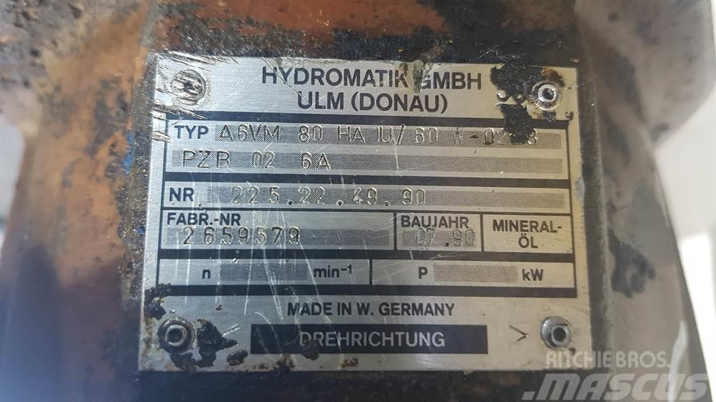 Hydromatik A6VM80HA1U/60W - Drive motor/Fahrmotor/Rijmotor Hydraulika