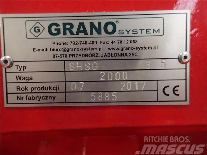  Grano  EAT GRANO 3,5m Tanierové brány