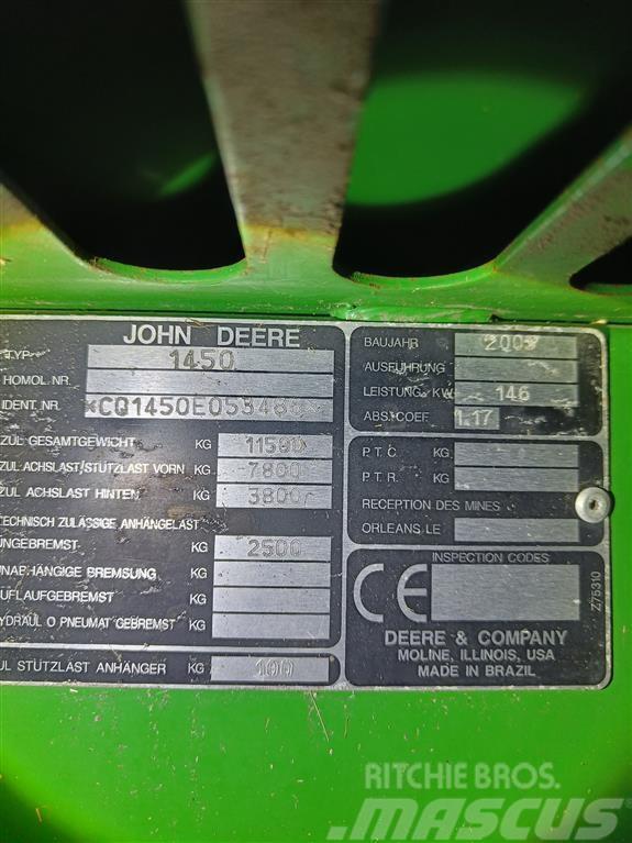 John Deere 1450CWS Kombinované zberacie stroje