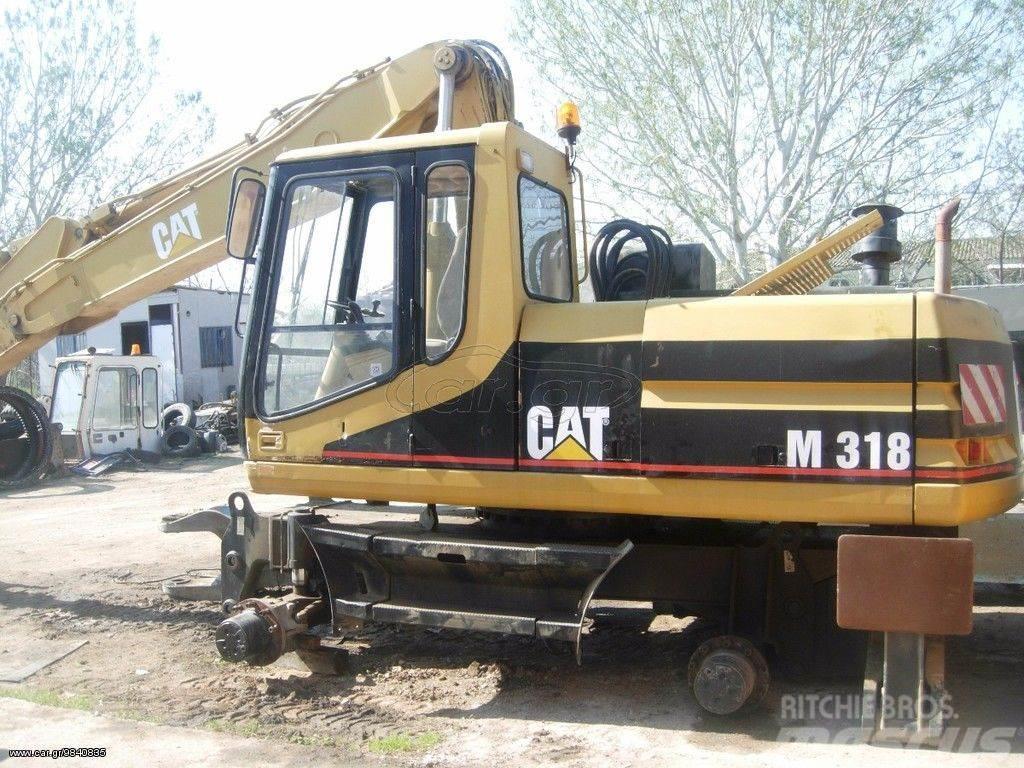 CAT M318 Pásové rýpadlá