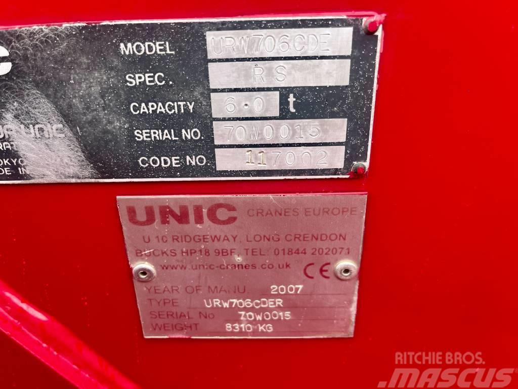 Unic URW 706 Minižeriavy