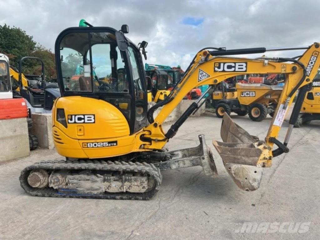 JCB 8025 ZTS Mini rýpadlá < 7t