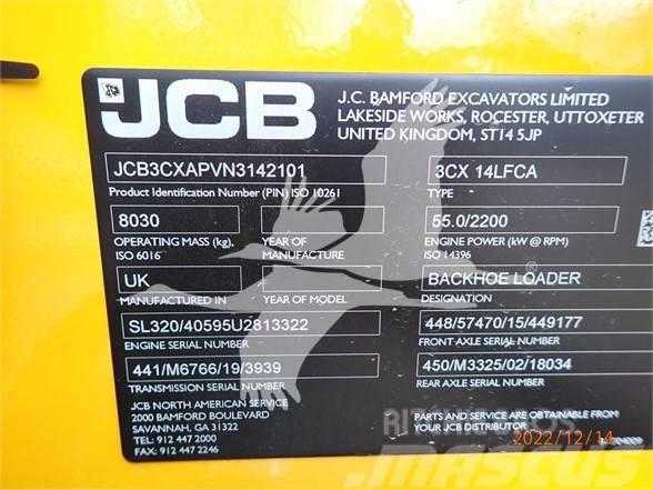 JCB 3CX14 Rýpadlo-nakladače
