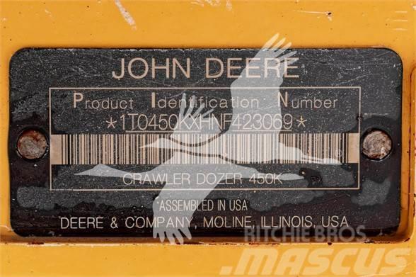 John Deere 450K LGP Pásové dozéry