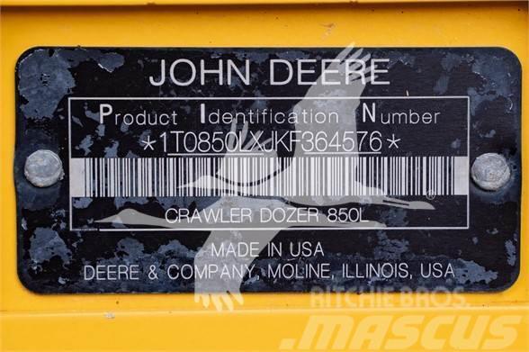 John Deere 850L LGP Pásové dozéry
