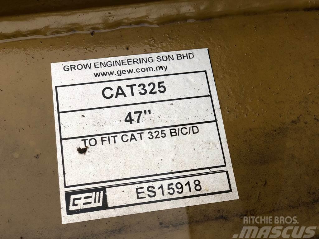 CAT 325B/C/D Bucket Lopaty