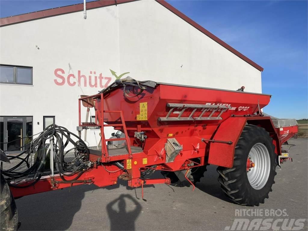 Rauch TWS 5000 Düngerwagen mit Anbaustreuer Axera H-EMC Rozmetadlá priemyselných hnojív