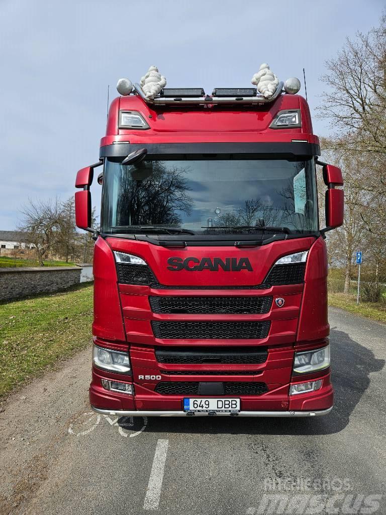 Scania R 500 Nákladné vozidlá na prepravu dreva