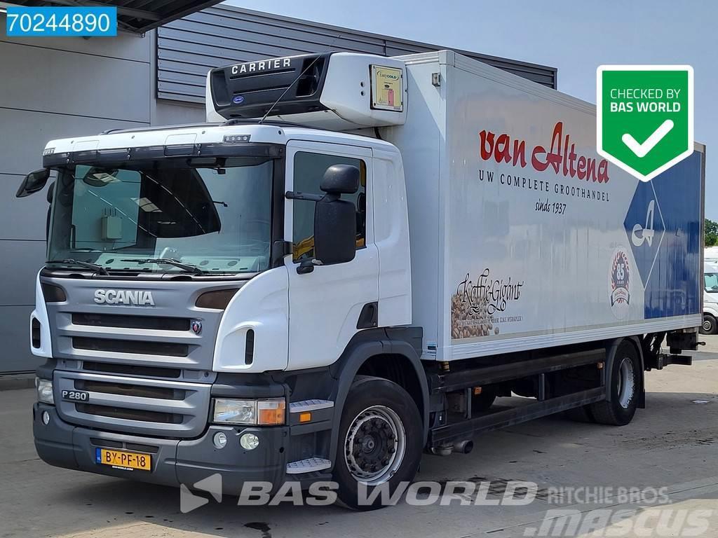 Scania P280 4X2 NL-Truck Carrier Supra 550 Ladebordwand E Temperature controlled trucks