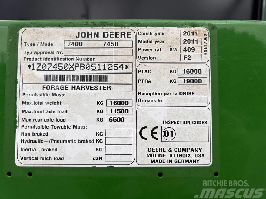 John Deere 7450 Samochodné kosačky