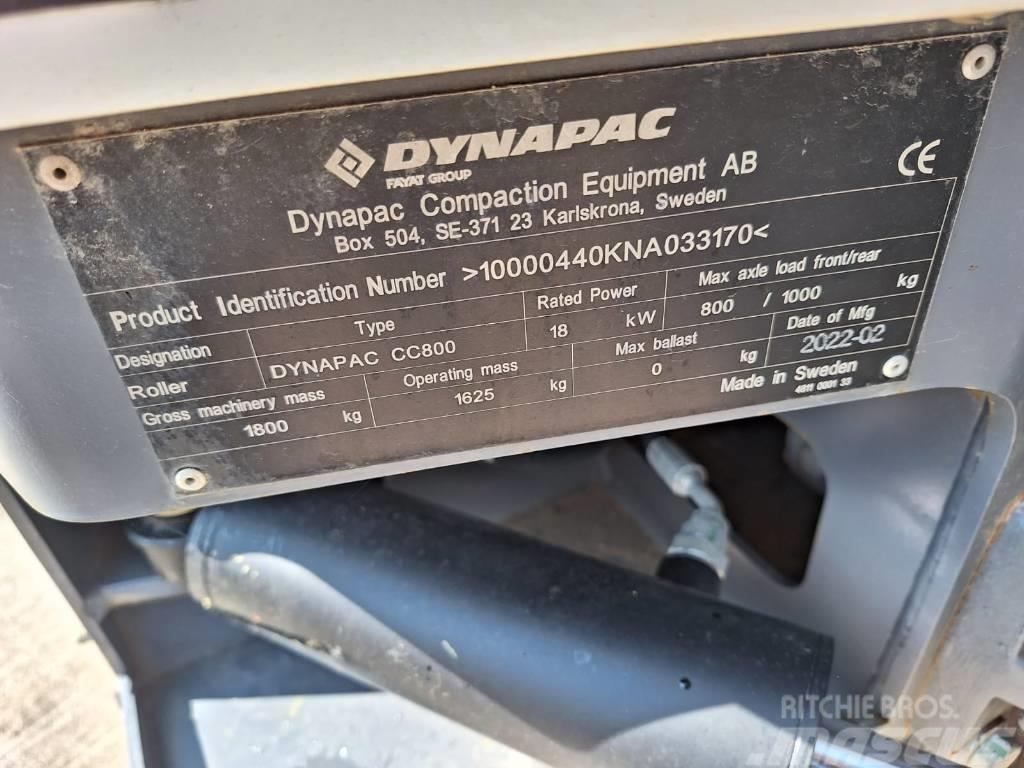 Dynapac CC800 Vibračné zhutňovače