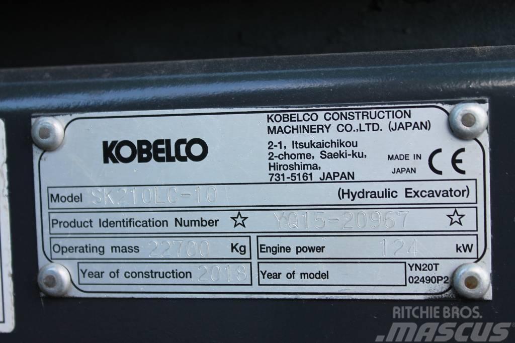 Kobelco SK210SRLC-10 Pásové rýpadlá