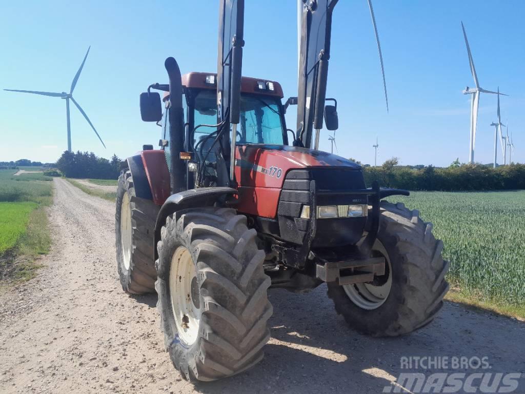 Case IH MAXXUM  MX 170 med ÅLØ Q 75 frontlæsse Traktory