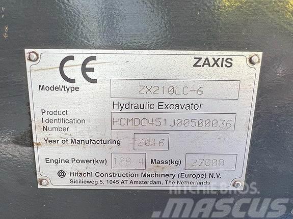 Hitachi ZX 210LC-6 Pásové rýpadlá