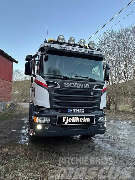 Scania R 580 6x4 Brøytebil Sklápače