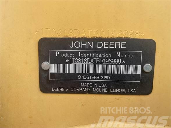 John Deere 318D Šmykom riadené nakladače