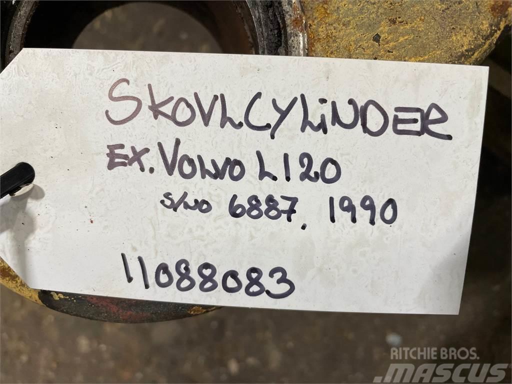  Skovlcylinder (tiltcylinder) ex. Volvo L120 s/n 68 Hydraulika
