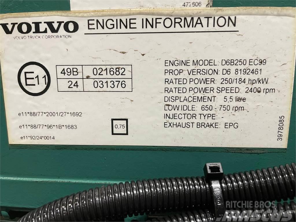 Volvo D6B 250 EC99 motor Motory