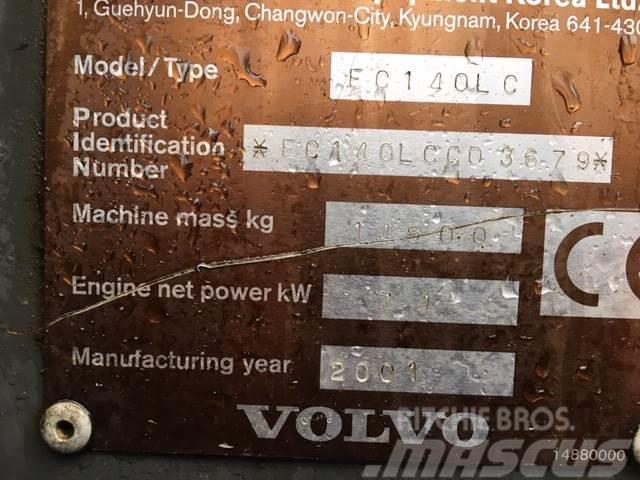 Volvo EC140LC Pásové rýpadlá