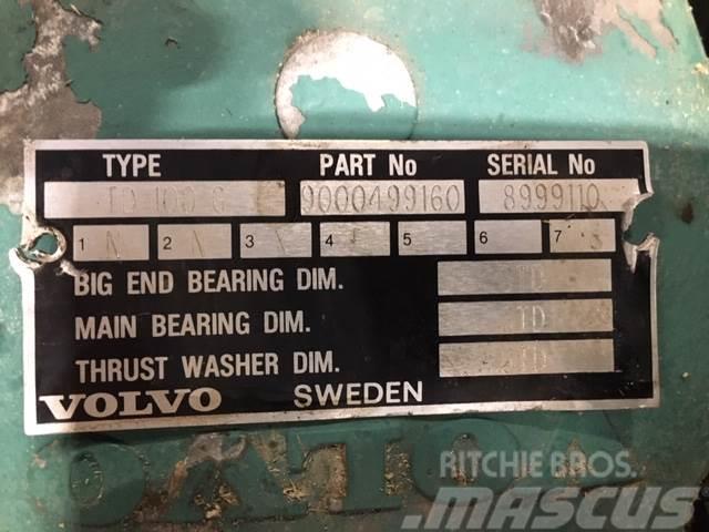 Volvo TD100A motor - kun til reservedele Motory