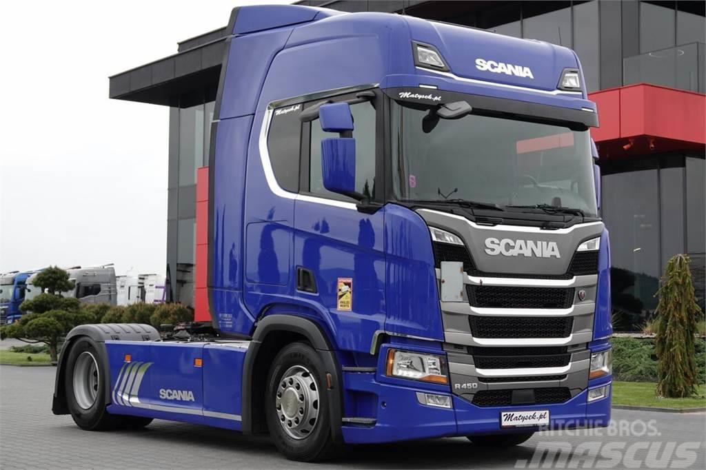 Scania R 450 / RETARDER / NOWY MODEL / OPONY 100 % Ťahače