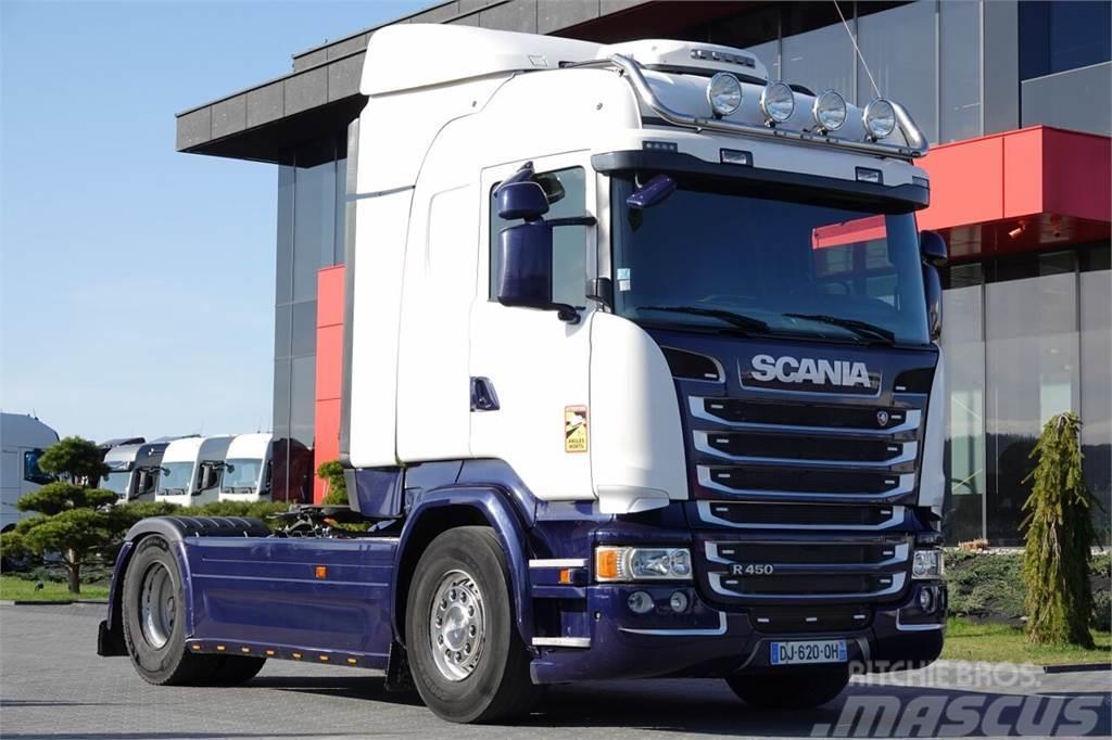 Scania R 450 / RETARDER / I-PARK COOL / EURO 6 / SPROWADZ Ťahače