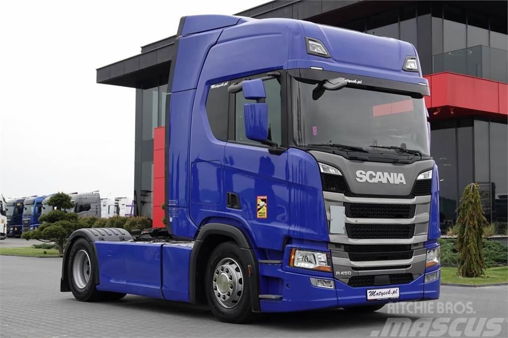 Scania R 450 / RETARDER / NAVI / NOWY MODEL / OPONY 100 % Ťahače