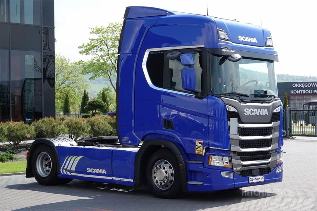Scania R 450 / RETARDER / NOWY MODEL / 2018 ROK Ťahače
