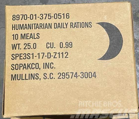 (192) Cases of Wornick Humanitarian MRE's Iné